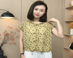 法式減齡提花襯衫