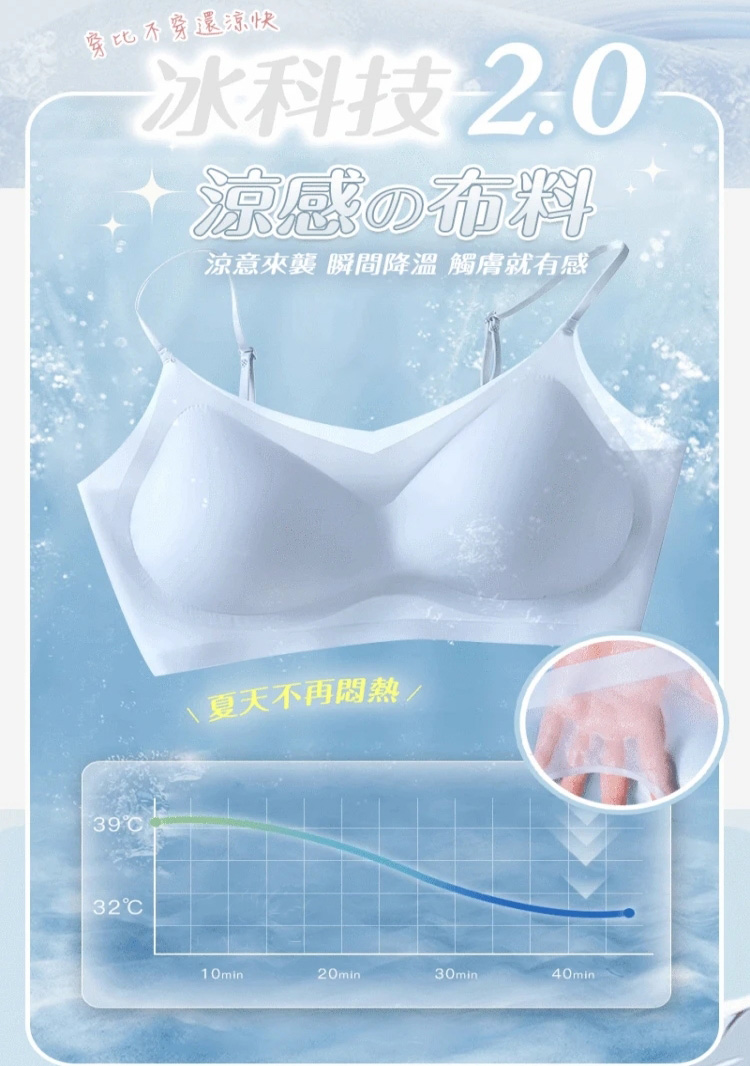 涼感無痕內衣
